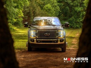 Ford Super Duty LED Headlights - XB Series - Morimoto - Amber DRL